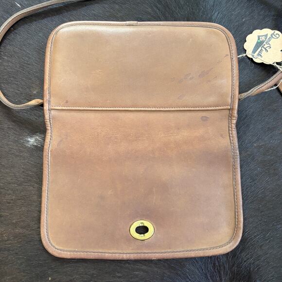 Vintage Coach Tabac Dinky Bean Bag Error - Picture 5 of 11